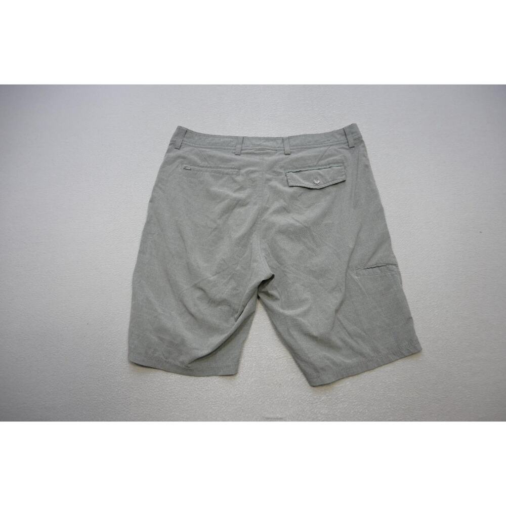LinkSoul Hybrid Golf Shorts Gray Wicking Flat Performance Athletic Mens Size 35 - Picture 6 of 9